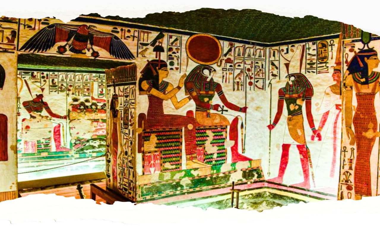 Ancient Pharaonic walls - Luxor Day Trip from Hurghada