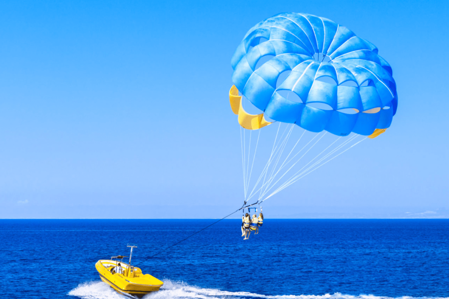 Hurghada: Soar high above the Red Sea by Parachute