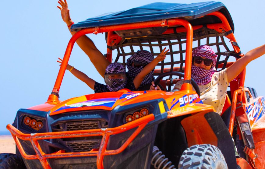 Hurghada: Family Safari Quad, Jeep, Bedouin life, Dinner and show